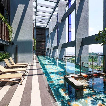דירות קואלה לומפור Millerz Square By Mykey מראה חיצוני תמונה Sky Pool