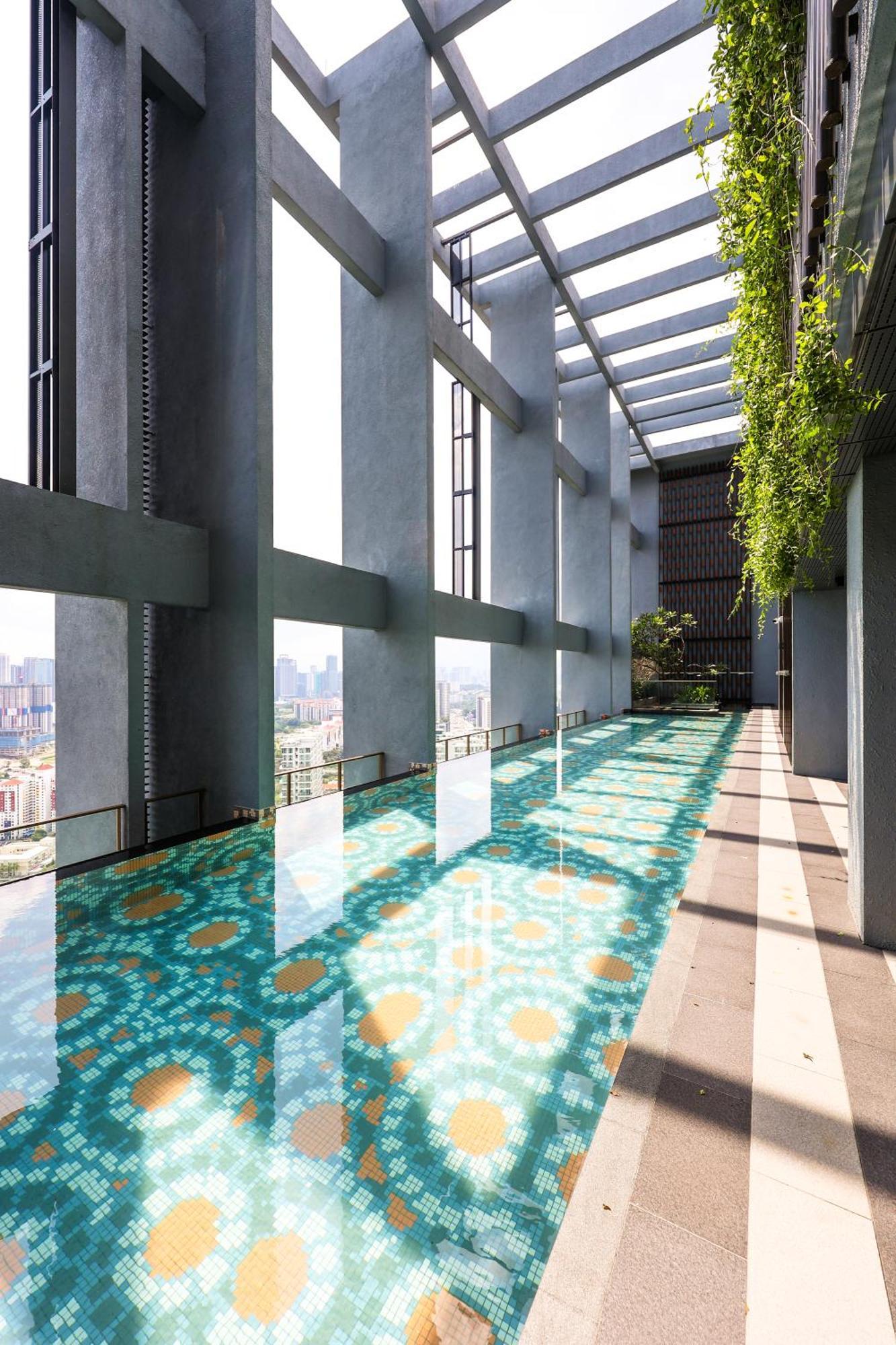 דירות קואלה לומפור Millerz Square By Mykey מראה חיצוני תמונה Sky Pool