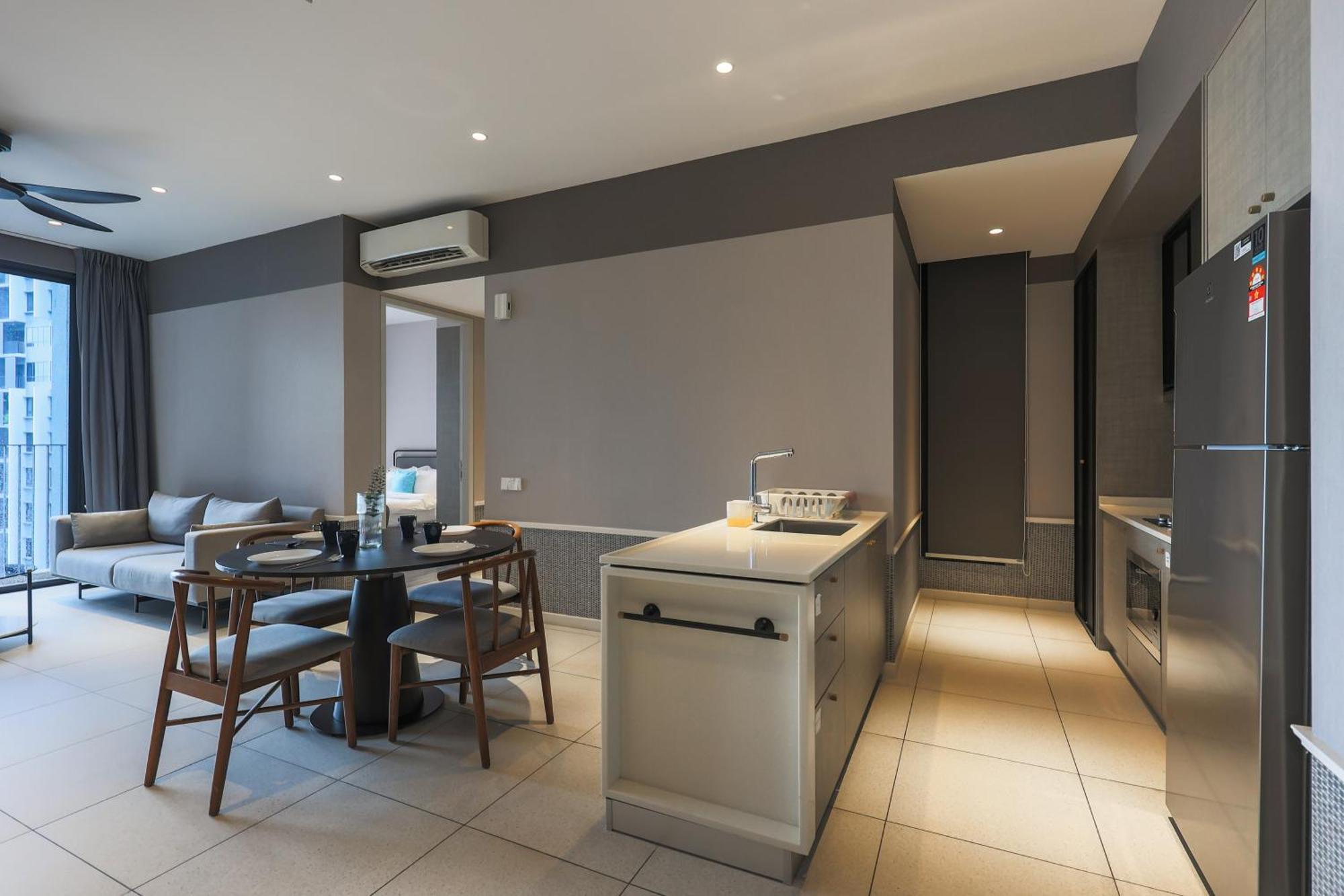 דירות קואלה לומפור Millerz Square By Mykey מראה חיצוני תמונה A typical apartment interior
